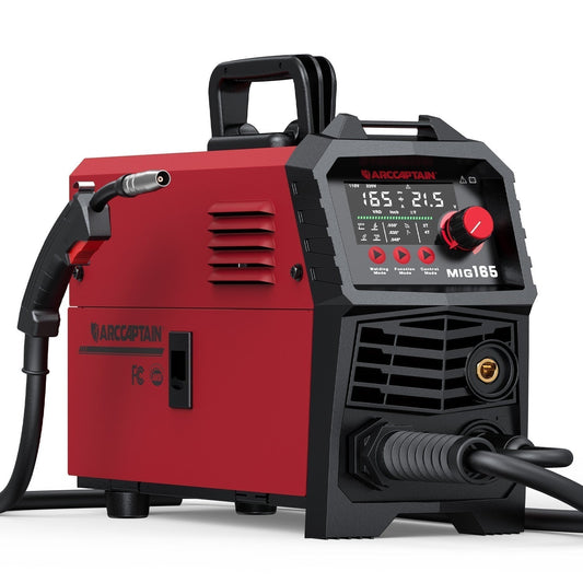 Arccaptain MIG165 Portable MIG Welder Machine For Beginners