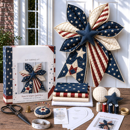 ✨Large Patchwork Bow Sewing Kit