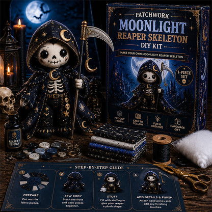 🔥Last Day 49% OFF🎃 Patchwork Skeleton Witch Girl DIY Kit