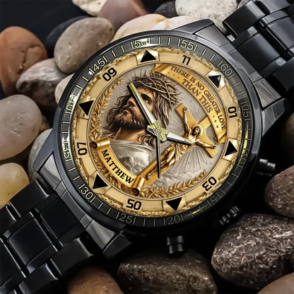 Christian Crucifix Watch – Faith-Inspired Cross Design