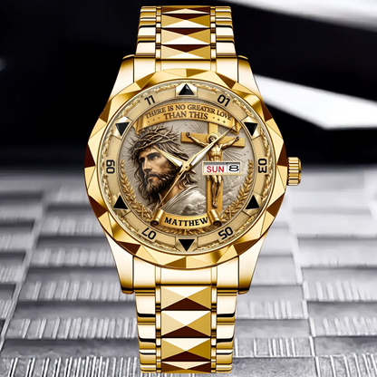 Christian Crucifix Watch – Faith-Inspired Cross Design