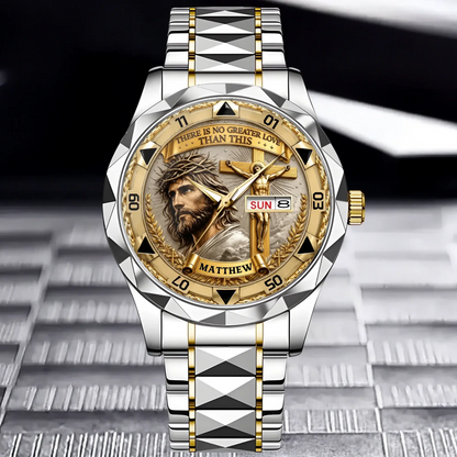 Christian Crucifix Watch – Faith-Inspired Cross Design