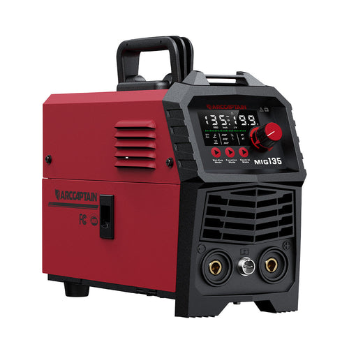 Arccaptain MIG135 Three in One 110V Gasless MIG Welder