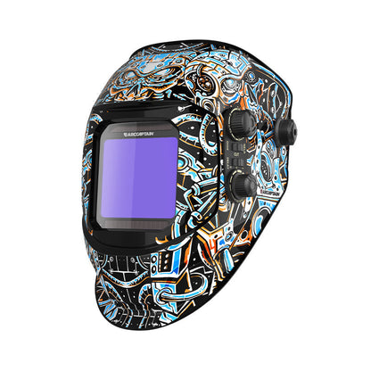 VisionMax X200 True Color Auto Darken Welding Helmet 3.94"X3.66"