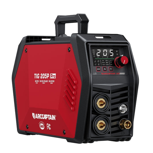 Arccaptain iControl TIG205P Pro DC Pulse TIG Welder