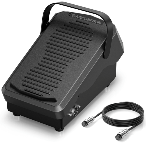 5-Pin Remote Amp Control with Strap Foot Pedal for TIG Welder