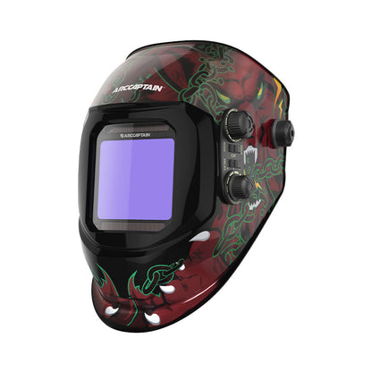 VisionMax X200 True Color Auto Darken Welding Helmet 3.94"X3.66"