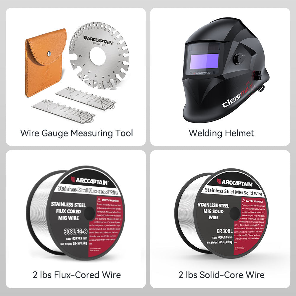 Arccaptain Welder Kit For Beginners